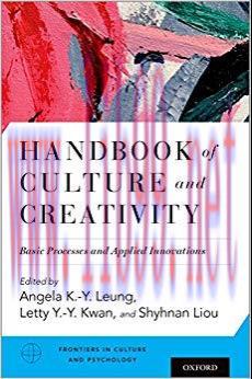 (PDF)Handbook of Culture and Creativity: Basic Processes and Applied Innovations (Frontiers in ...