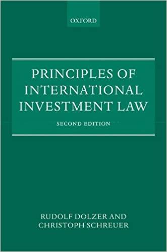 (PDF)Principles of International Investment Law