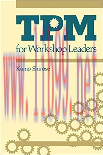 (PDF)TPM for Workshop Leaders (The Shopfloor Series) 1st Edition
