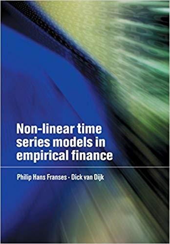 (PDF)Non-Linear Time Series Models in Empirical Finance 1st Edition