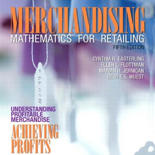 Merchandising Mathematics for Retailing 5th Edition