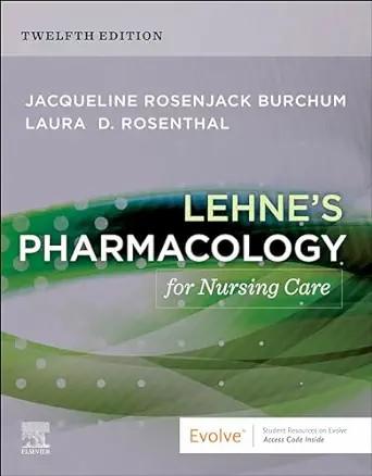 [AME]Lehne's Pharmacology for Nursing Care, 12th Edition (True PDF from_ Publisher)