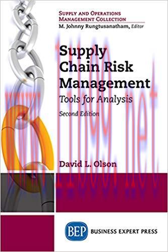 (PDF)Supply Chain Risk Management, Second Edition 2nd Edition