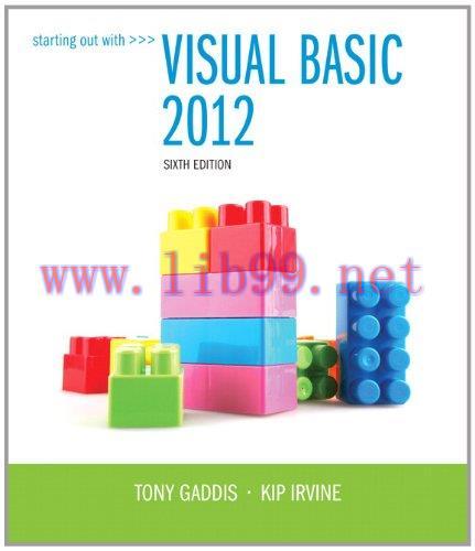 [FOX-Ebook]Starting Out With Visual Basic 2012, 6th Edition