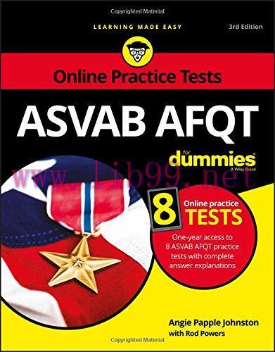 [FOX-Ebook]ASVAB AFQT For Dummies: With Online Practice Tests, 3rd Edition