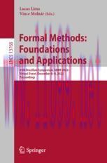 [PDF]Formal Methods: Foundations and Applications: 25th Brazilian Symposium, SBMF 2022, Virtual...