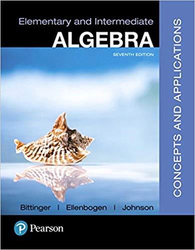 (Solution Manual)Elementary and Intermediate Algebra Concepts and Applications 7th Edition.zip
