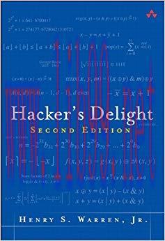 Hacker&rsquo;s Delight 2nd Edition,