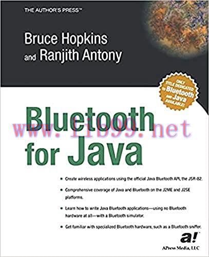 [FOX-Ebook]Bluetooth For Java