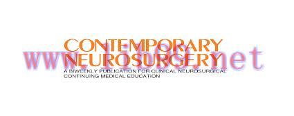 [AME]Contemporary Neurosurgery 2023 Full Archives (True PDF)