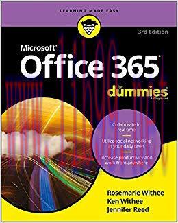 Office 365 For Dummies (For Dummies (Computer/Tech)) 3rd Edition,