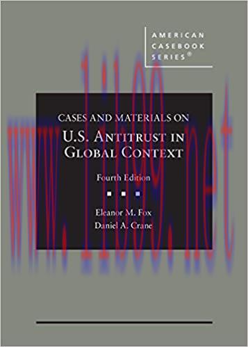 [PDF]Cases and Materials on U.S. Antitrust in Global Context (American Casebook Series) 4th Edi...