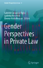 [PDF]Gender Perspectives in Private Law