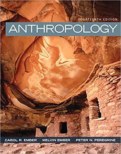 (Test Bank)Anthropology, 14th Edition by Carol R. Ember.zip