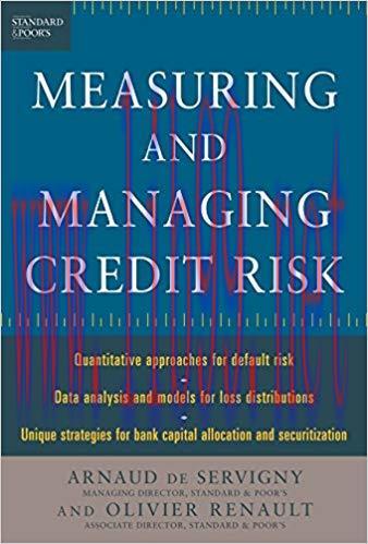 (PDF)Measuring and Managing Credit Risk (Standard & Poor&rsquo;s Press) 1st Edition