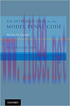 (PDF)An Introduction to the Model Penal Code