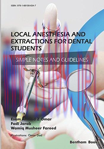 [AME]Local Anesthesia and Extractions for Dental Students: Simple Notes and Guidelines (PDF)