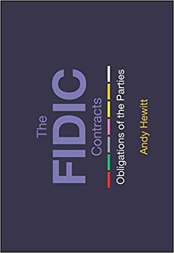 (PDF)The FIDIC Contracts Obligations of the Parties
