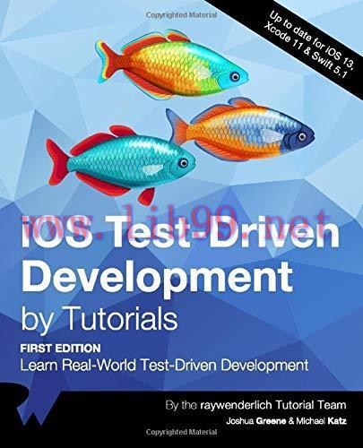[FOX-Ebook]iOS Test-Driven Development by Tutorials: Learn Real-World Test-Driven Development