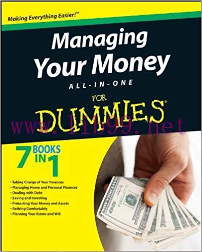 Managing Your Money All-In-One For Dummies 1st Edition,