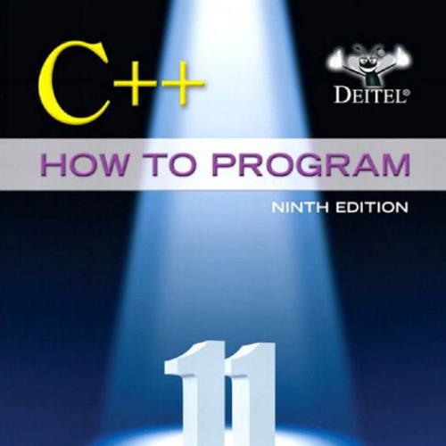 C__ How to Program 9th Edition by Paul Deitel