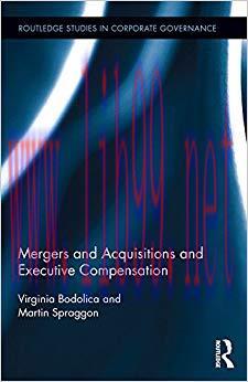 (PDF)Mergers and Acquisitions and Executive Compensation (Routledge Studies in Corporate Govern...