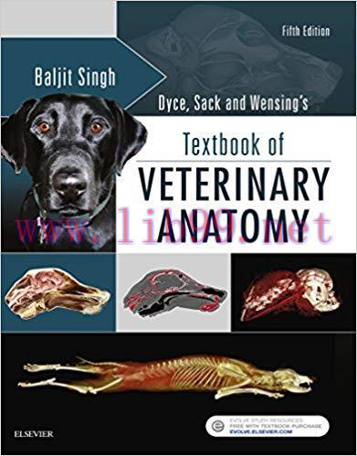 (PDF)Dyce, Sack and Wensing&rsquo;s Textbook of Veterinary Anatomy &ndash; E-Book 5th Edition