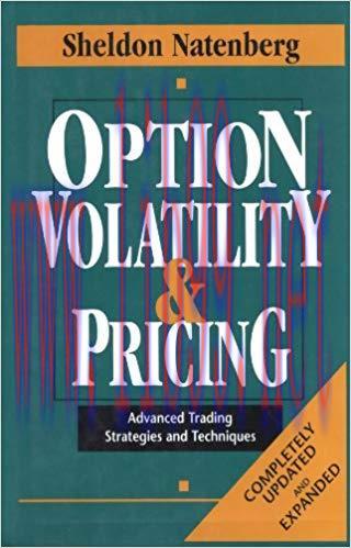 Option Volatility & Pricing: Advanced Trading Strategies and Techniques 1st Edition,