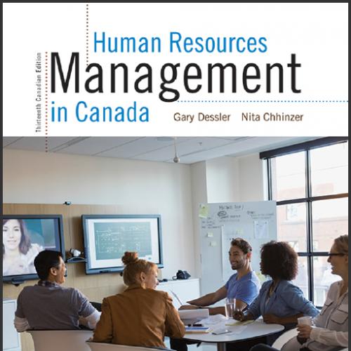 (IM)Human Resources Management in Canada 13th.zip