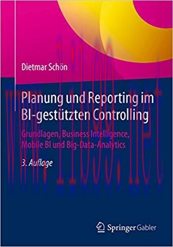 (PDF)Planung und Reporting im BI-gest&uuml;tzten Controlling: Grundlagen, Business Intelligence, Mob...
