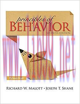 (PDF)Principles of Behavior: Seventh Edition