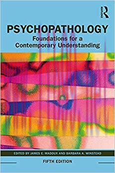 (PDF)Psychopathology: Foundations for a Contemporary Understanding 5th Edition