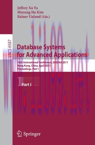 [FOX-Ebook]Database Systems for Advanced Applications, Part I