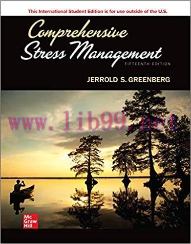 [PDF]ISE Comprehensive Stress Management 15th Edition [Jerrold S. Greenberg]