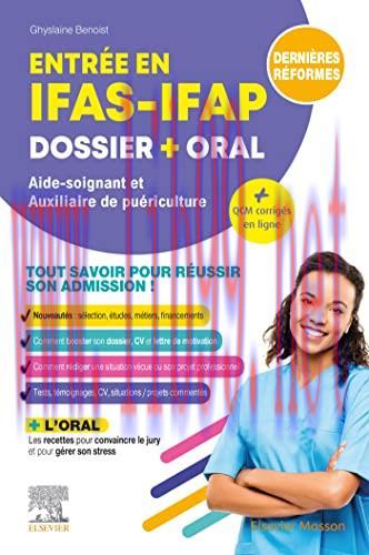 [AME]Entr&eacute;e en IFAS-IFAP: DOSSIER + ORAL - Aide-soignant et Auxiliaire de pu&eacute;riculture (Origina...