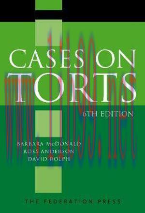 [PDF]Cases on Torts 6E
