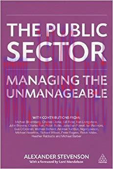 (PDF)The Public Sector: Managing the Unmanageable