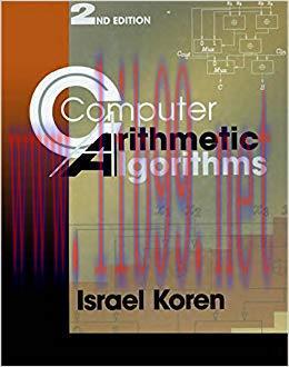 Computer Arithmetic Algorithms 2nd Edition