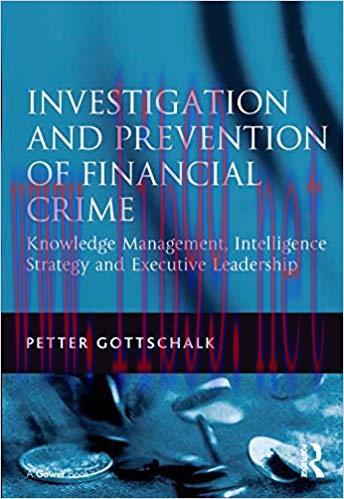 (PDF)Investigation and Prevention of Financial Crime: Knowledge Management, Intelligence Strate...