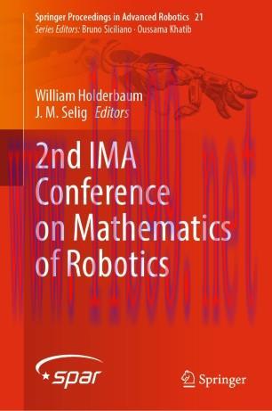 2nd IMA Conference on Mathematics of Robotics