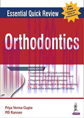 [AME]Essential Quick Review: Orthodontics (Original PDF)
