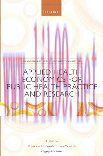 [AME]Applied Health Economics for Public Health Practice and Research (Handbooks in Health Econ...