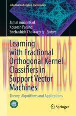 [PDF]Learning with Fractional Orthogonal Kernel Classifiers in Support Vector Machines: Theory,...
