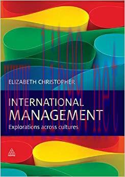 (PDF)International Management: Explorations Across Cultures 1st Edition