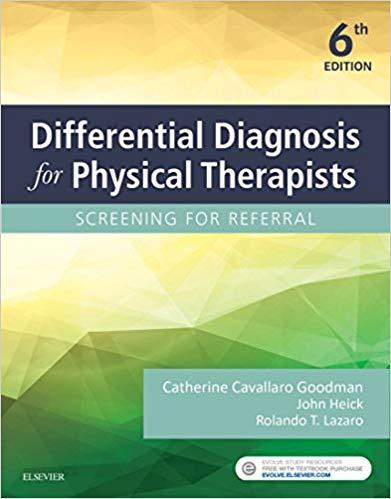 (PDF)Differential Diagnosis for Physical Therapists- E-Book Screening for Referral 6th Edition