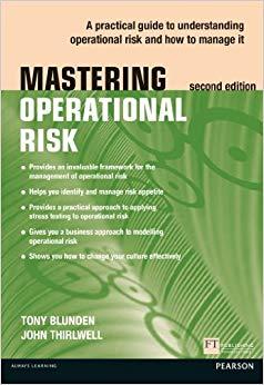 (PDF)Mastering Operational Risk A practical guide to understanding operational risk and how to ...
