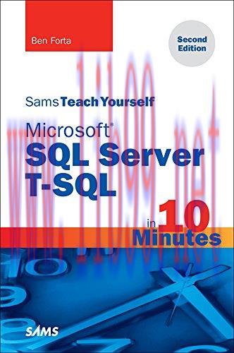 [FOX-Ebook]Sams Teach Yourself Microsoft SQL Server T-SQL in 10 Minutes, 2nd Edition
