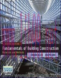 Fundamentals of Building Construction: Materials and Methods 6th Edition 课本