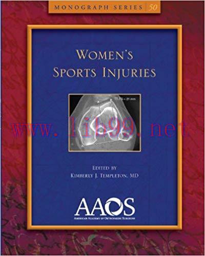 [PDF]Women&rsquo;s Sports Injuries (Monograph Series AAOS)