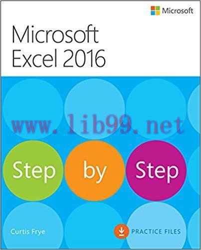 Microsoft Excel 2016 Step by Step: MS Excel 2016 Step by Step _p1 1st Edition,